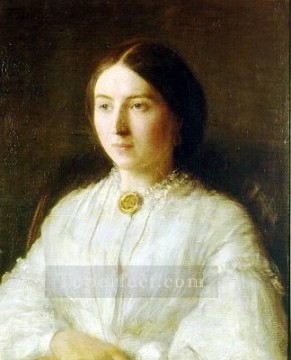 Henri Fantin Latour Painting - Ritratto di Ruth Edwards 1861 Henri Fantin Latour